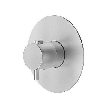 Фото Смеситель Newform X-Steel 316 67670EX.50.050 для душа термостат без запорного вентиля, нержавеющая сталь браш