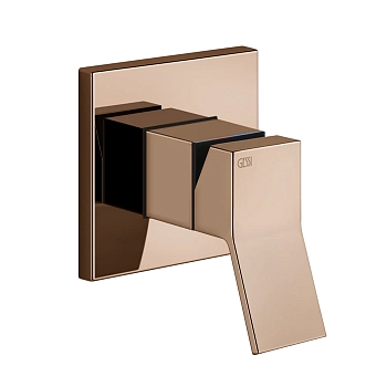 Фото Смеситель для раковины Gessi Rettangolo K 53109#030, медь глянец pvd