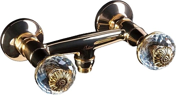 Фото Смеситель для душа Boheme Flora 294-FL золото