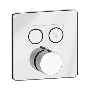 Фото Смеситель для душа Gessi Hi-Fi 38718#031 термостат, хром глянец