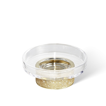 Фото Мыльница Decor Walther Rocks 0933982 настольная, золото матовое