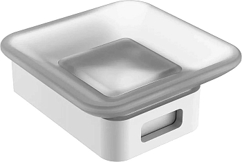 Фото Мыльница Boheme Q 10943-MW подвесная белый матовый