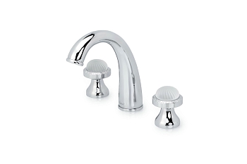Фото Смеситель для раковины Boheme Satine 277-ST хром глянец