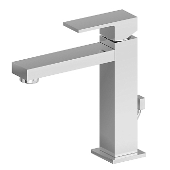 Фото Смеситель Newform Ergo Q 66416.21.018 для раковины с донным клапаном, хром глянец