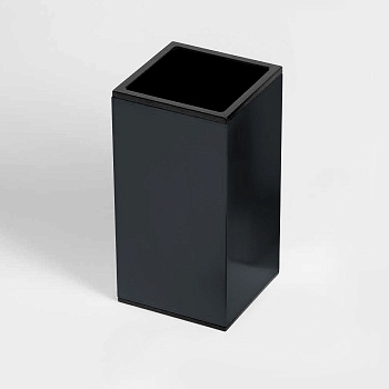 Фото Стакан Colombo MiniQ B1643.GM настольный графит матовый