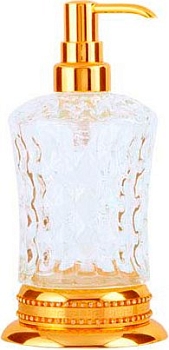 Фото Дозатор жидкого мыла Boheme Imperiale 10410 настольный золото