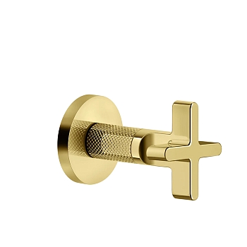 Фото Запорный вентиль Gessi Inciso 58363#246 для термостатического смесителя золото глянец pvd