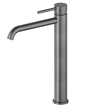 Фото Смеситель Newform X-Steel 316 69615X.59.064 для раковины, оружейная сталь браш PVD