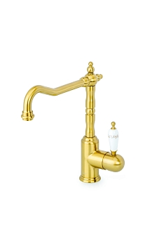 Фото Смеситель для кухни Boheme Medici 101-PR бронза