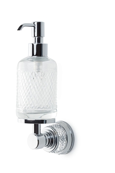 Фото Дозатор жидкого мыла Boheme Aura 10247-CR подвесной хром глянец