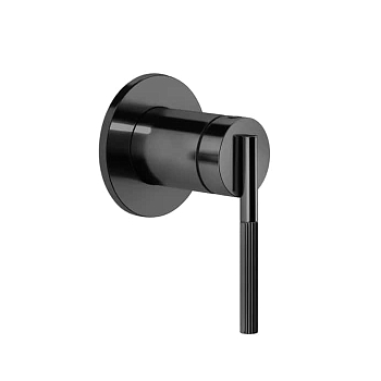 Фото Смеситель для раковины Gessi Ingranaggio 63609#706, черный хром глянец pvd