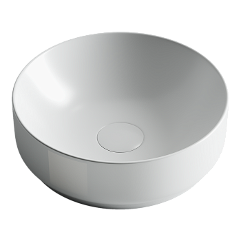 Фото Раковина Ceramicanova Element CN6006 накладная 35 × 35 × 12 см, белый матовый