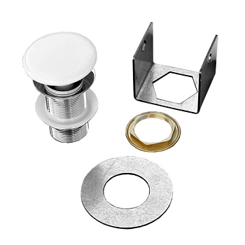 Фото Донный клапан Simas Plceba цвет белый глянцевый