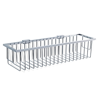 Фото Полка для душа Decor Walther 0703600 подвесная 40x12,5x9 см, хром