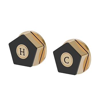 Фото Смеситель Newform ParkLE 69776.62.093 для душа, золото глянец PVD / черный матовый