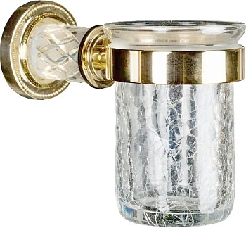 Фото Стакан Boheme Murano Cristal 10904-CRST-G подвесной золото