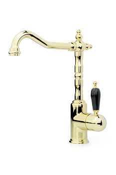 Фото Смеситель для кухни Boheme Tradizionale 102-BLC золото