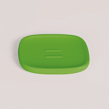 Фото Мыльница Colombo Mood B30400C11 настольная Lime Green, зеленый матовый