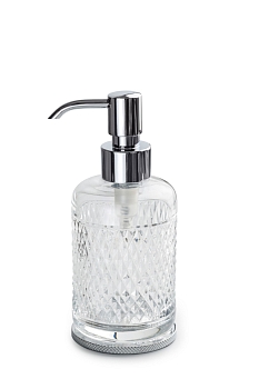 Фото Дозатор жидкого мыла Boheme Aura 10250-CR настольный хром глянец