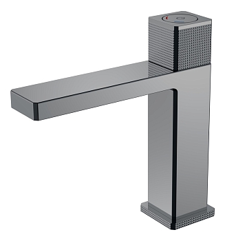 Фото Смеситель для раковины Boheme Quad 159-SGM графит глянец