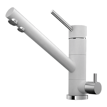 Фото Смеситель для кухни Omoikiri Tonami-WH 4994061 белый