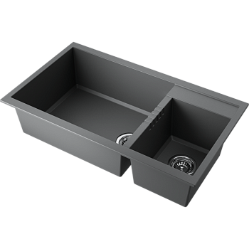 Фото Кухонная мойка Omoikiri Tedori 86-2-LB-PL 4993939 платина