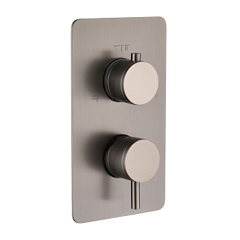 Фото Смеситель для душа Boheme Cell 135-3-GM на 3 потока графит