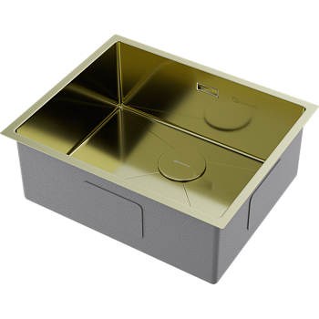 Фото Кухонная мойка Omoikiri Taki 54-U/IF-LG 4973093 светлое золото