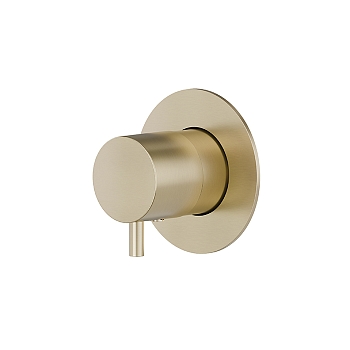 Фото Смеситель Newform X-Steel 316 67671EX.59.098 для душа, шампань браш PVD