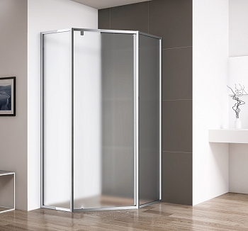 Фото Душевой уголок CEZARES ECO-O-P-1-100-P-Cr