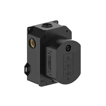 Фото Скрытая часть смесителя Newform 31020.00.000 для душа, термостат с переключателем на 3 потока