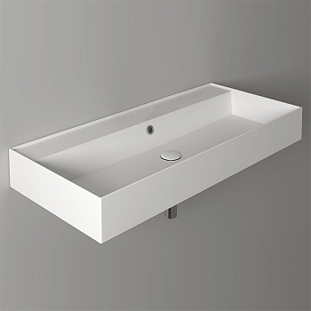 Фото Раковина Simas Agile AG101 bi*0 подвесная 101 см, цвет белый