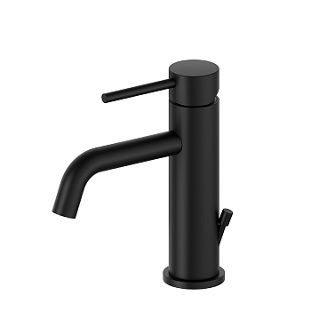 Фото Смеситель Newform XT 4200.01.093 для раковины с донным клапаном, черный матовый