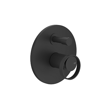 Фото Смеситель для душа Gessi Anello 63377#299, черный матовый