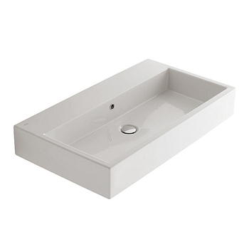 Фото Раковина Globo Classic SCQ91.BI*0 накладная 90 см, цвет белый