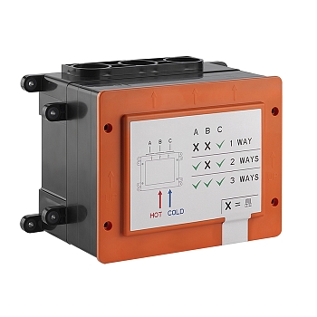 Фото Скрытая часть смесителя Gessi Hi-Fi 63055#031, хром