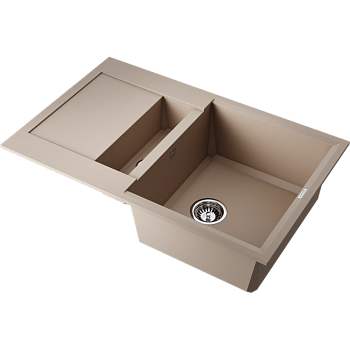 Фото Кухонная мойка Omoikiri Sakaime 78-2-SA 4993116 бежевый