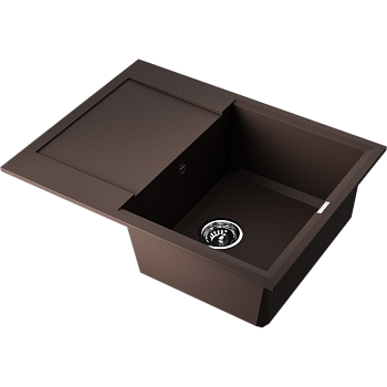 Фото Кухонная мойка Omoikiri Sakaime 68-DC 4993192 темный шоколад