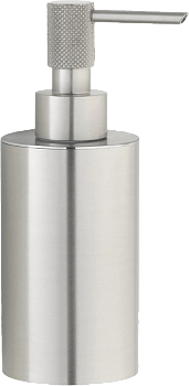 Фото Дозатор жидкого мыла Boheme Uno 10980-NB настольный Nikel Brush