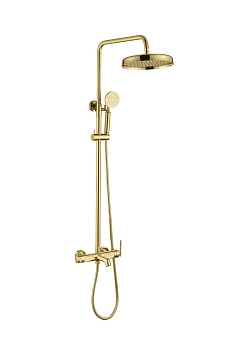 Фото Душевая стойка Boheme Eterna 178-G золото глянец