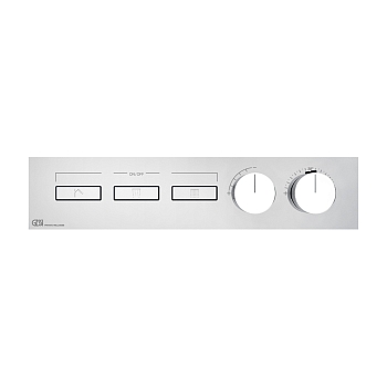Фото Смеситель для душа Gessi Hi-Fi 63014#031 термостат с переключателем на 3 потока, хром