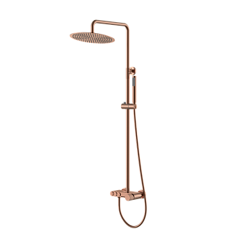 Фото Душевая стойка Boheme Stick 128-CB.3 cooper brushed, медь матовая