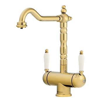 Фото Смеситель для кухни Omoikiri Amagasaki-G 4994019 золото