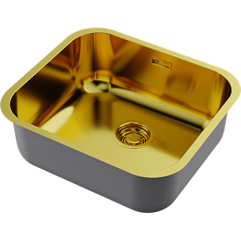 Фото Кухонная мойка Omoikiri Omi 49-U/I-AB 4993067 латунь