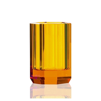 Фото Стакан Decor Walther Kristall 0923981 настольный, янтарь