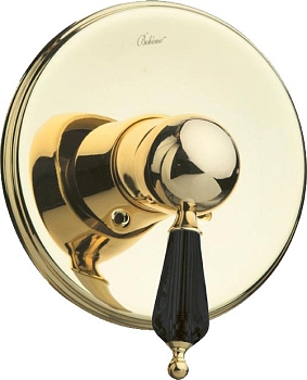 Фото Смеситель для душа Boheme Tradizionale Nero 255 золото