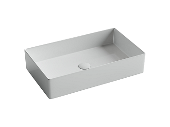 Фото Раковина Ceramicanova Element CN6070 накладная 60,1 × 36,1 × 13 см, белый глянцевый