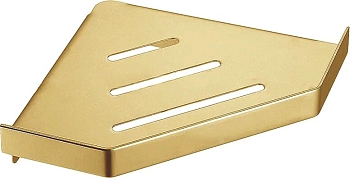 Фото Полка Boheme New Venturo 10318-MW угловая золото 25 см