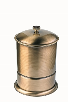 Фото Мусорное ведро Boheme Royal Cristal 10927-BR-B бронза глянец 5 л