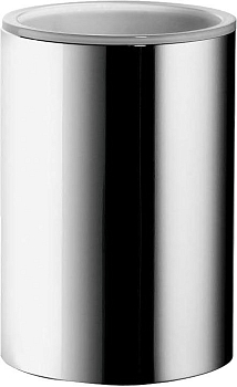 Фото Стакан Colombo Plus W4941.CR настольный хром / белый